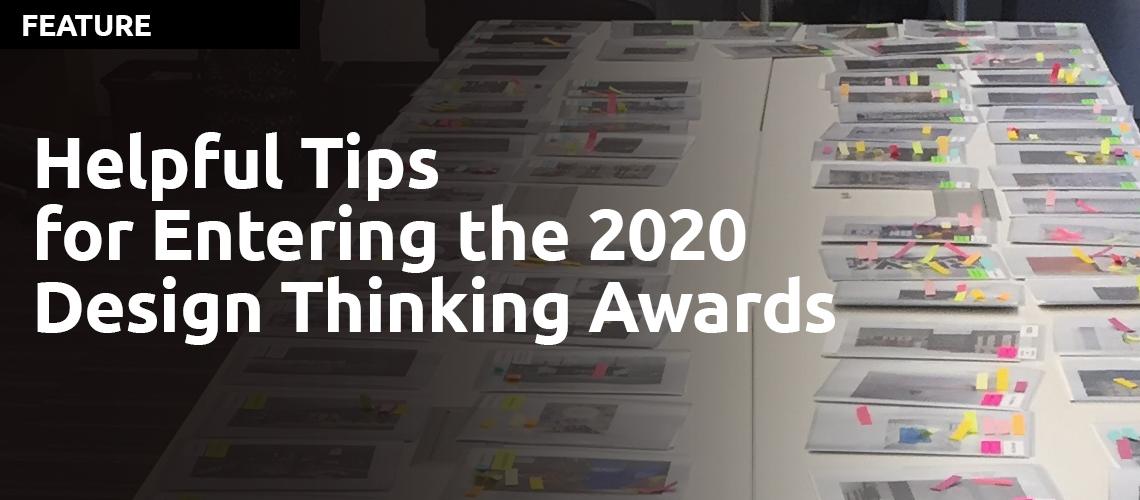 Helpful Tips for Entering the 2020 Design Thinking Association Awards